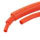 Orange Corrugated Tube Pp Flame-Retardant Colored Cable Sleeve in Red, Yellow, Blue, and Green for Automotive Wiring Harnesses, Available with Openings