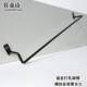 No-Drill Color Sample Hook, Sample Block, Cabinet Door Panel, Aluminum Cladding, Wardrobe Sample Bracket Hook, Door Color Sample Card Display