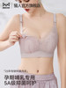 Maternity Nursing Bra for Pregnant Women, Postpartum Breastfeeding Thin Bra Without Underwire, Anti-Sagging Push-Up Bra