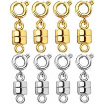 diy jewelry accessories alloy color-preserving oval magnet buckle bracelet necklace connection buckle mask connector