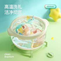 Deformable hand-grabbing ball teether baby rattle molars 4-6 months 5 baby toys silicone can be chewed during the teething period