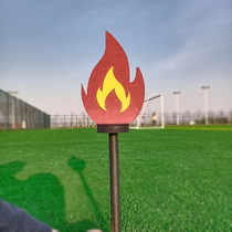Sufa hand-held stage torch simulation torch sports meeting opening entrance M-shaped square array creative hand-held June 1st dance