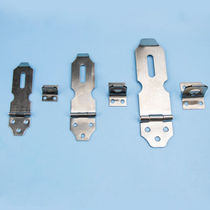 Hasdick HKSY-30 stainless steel lock three-hole door buckle lock door buckle padlock hasp 5 inches (larger size 1)