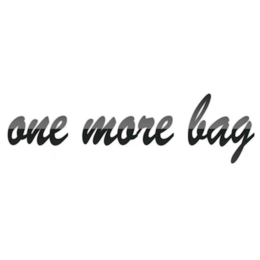 one more bag