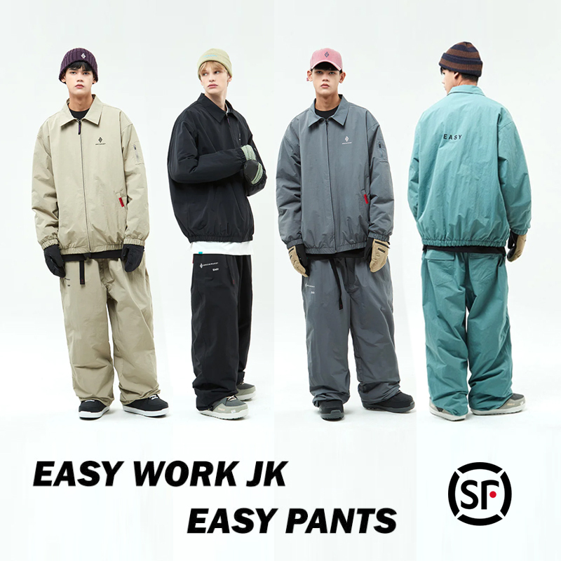 Specialguest Official Easy Work Pants Ski Wear Ski Pants Warm Windproof Waterproof Snowboarding