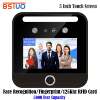 5-inch touch screen dynamic face recognition punch-in machine fingerprint swipe card attendance and access control all-in-one machine