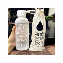 newfitness space cup plastic water bottle male sport bottle