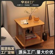 Bedside table simple modern ins style bedroom small storage rack rental house simple small table internet celebrity style side table