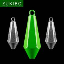 Zhizunfang water drop ring lead pendant fishing supplies small accessories sea rod throwing rod lead lump new hexagonal pendant