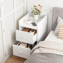 Ultra-narrow bedside table simple mini small bedside cabinet storage rack small storage cabinet bedroom simple storage