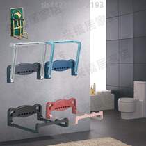 Wall-mounted punch rack foldable washbasin rack storage? Bathroom free toilet washbasin rack bathroom plastic basin