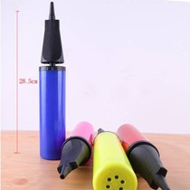 Pointed mouth balloon machine aluminum film wedding celebration party activity swimming ring style new two-way inflatable cylinder wedding