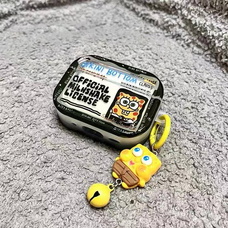 Spongebob Squarepants Is Suitable for Lenovo Lp23 Lp25Pro Headphone Case and Lenovo Ea110 230 Wireless Bluetooth Protective Case