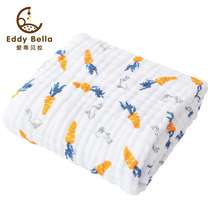 Gauze bath towel baby six-layer newborn baby quilt cotton seersucker blanket cotton baby products