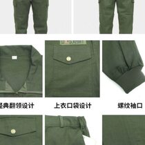 Welding work clothes anti-scald suit spring and autumn pure cotton style suitable for welding and auto repair sites mens clothing spring and autumn