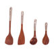 Wooden spatula for non-stick pans, special high-temperature cooking spatula, wooden spatula, ebony soup spoon, rice spoon, wooden spatula, rice spatula