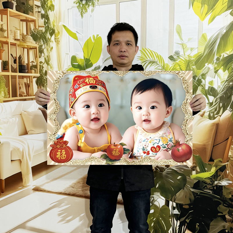 Twins Dragon and Phoenix Poster Wall Stickers Bedroom Living Room Bedside Beautiful Baby Infant Pregnant Woman Early Education Decorative Stickers Twins Dragon and Phoenix Poster Wall Stickers Bedroom Living Room Bedside Beautiful Baby Infant Pregnant Woman Early Education Decorative Stickers