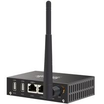 Old model dual network port multi-function wireless printer server mobile phone computer print sharing device