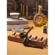 SAVINELLI flagship store 6-position pipe rack CORTINA solid wood accessories M1060 imported from Italy