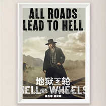 Hell on Wheels 1-5 American TV Series HD Philippine Promotional Poster