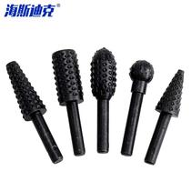 Hasdick gnjz-3127 woodworking rotary file wood carving root carving milling cutter tool grinding head head carving