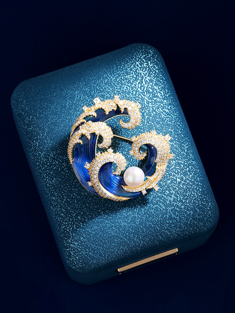 Abenheart Danish Canglan Brooch, High-End Luxury Design Brooch for Men and Women, Niche Gift