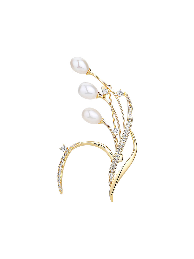 Abenheart Danish Orchid Brooch Orchid High-End Women's Exquisite Versatile Design Brooch Gift