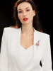 Abenheart Lotus Brooch, Anmei Lotus Pin, Corsage, Fashionable Classic Design, Niche Light Luxury, High-End