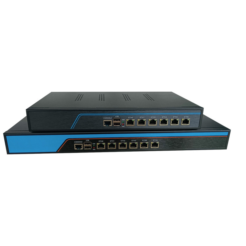 Feisuxun 6-Port 8-Port 2020m Soft Router with 10g Optical Port Industrial Control Computer Enterprise Router 2.5g Network Card 1U2U Router X86