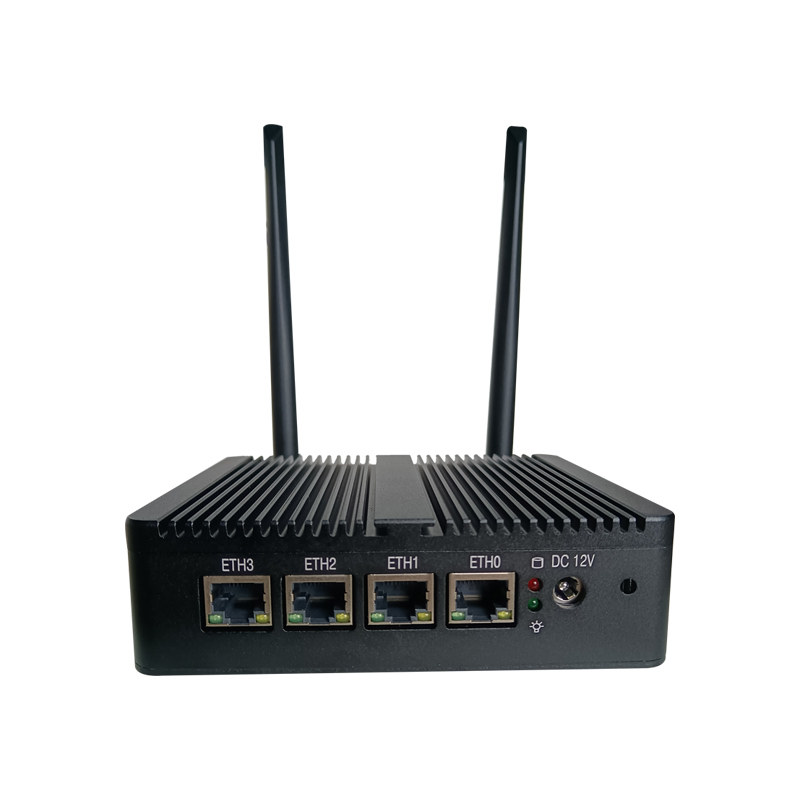 Feisuxun 4-Port J4125 Soft Router Wifi6 Small Host 2.5g Mini J1900 Industrial Computer N4000Es Enterprise Soft Router X86