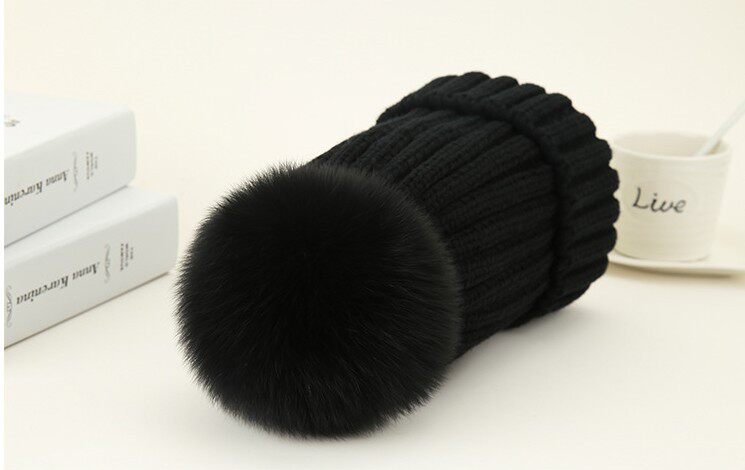 GJLWP #PRO043 Woman Pom Wool Hat 毛球帽 2