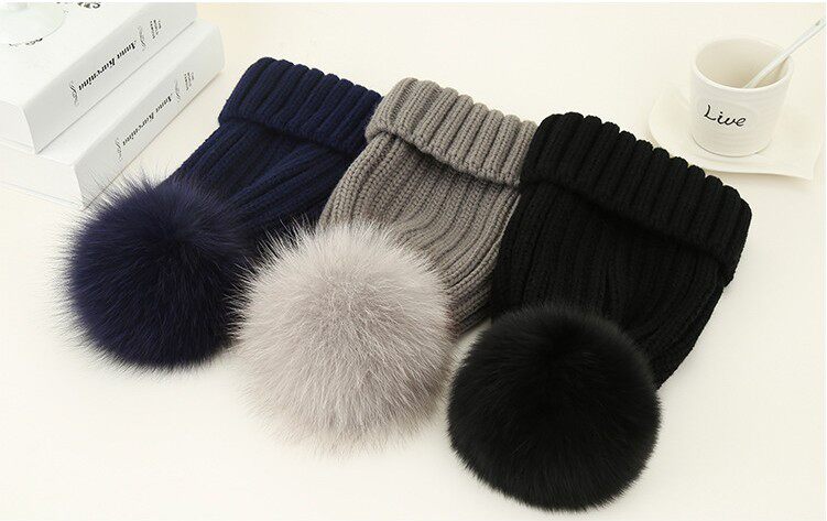GJLWP #PRO043 Woman Pom Wool Hat 毛球帽 3