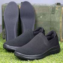 Moufu 19-style fire-fighting one-legged cloth shoes breathable shock-absorbing ultra-light and convenient cloth shoes black 39