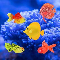 Fish tank decoration fake fish small plastic moving simulation electronic toy luminous ornamental gold bath aquarium sea fish