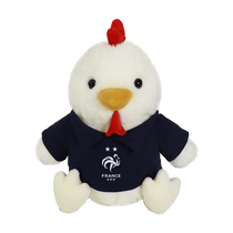 Official product of the French National Team) French Chicken Doll Plush Ornament Mbappe Football Fan Peripheral