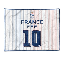 Official product of the French national team) No. 10 Mbappe home blanket sofa blanket storage pillow air-conditioning blanket