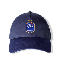 Official product of the French national team) Embroidered dark blue team crest baseball cap peaked cap Fans peripheral Mbappe