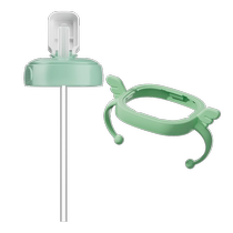 Hegen bottle accessories hegen straw handle gravity ball pacifier learning drinking cup lid drinking water direct drinking lid water cup