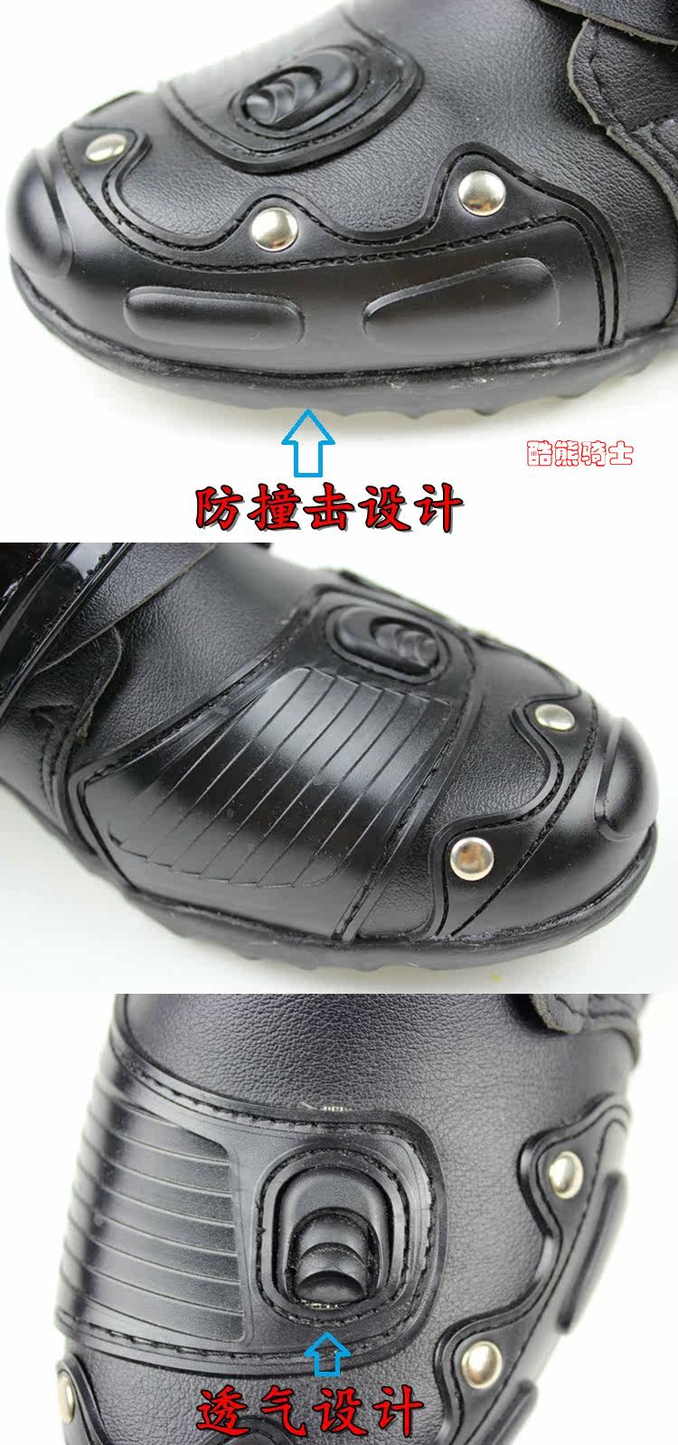 Chaussures moto PROBIKER A09002 - Ref 1388311 Image 9