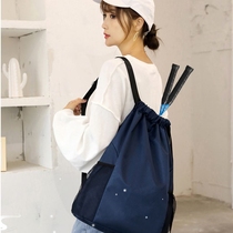 Badminton bag Korean style multifunctional large capacity mens and womens backpack portable drawstring tennis storage bag