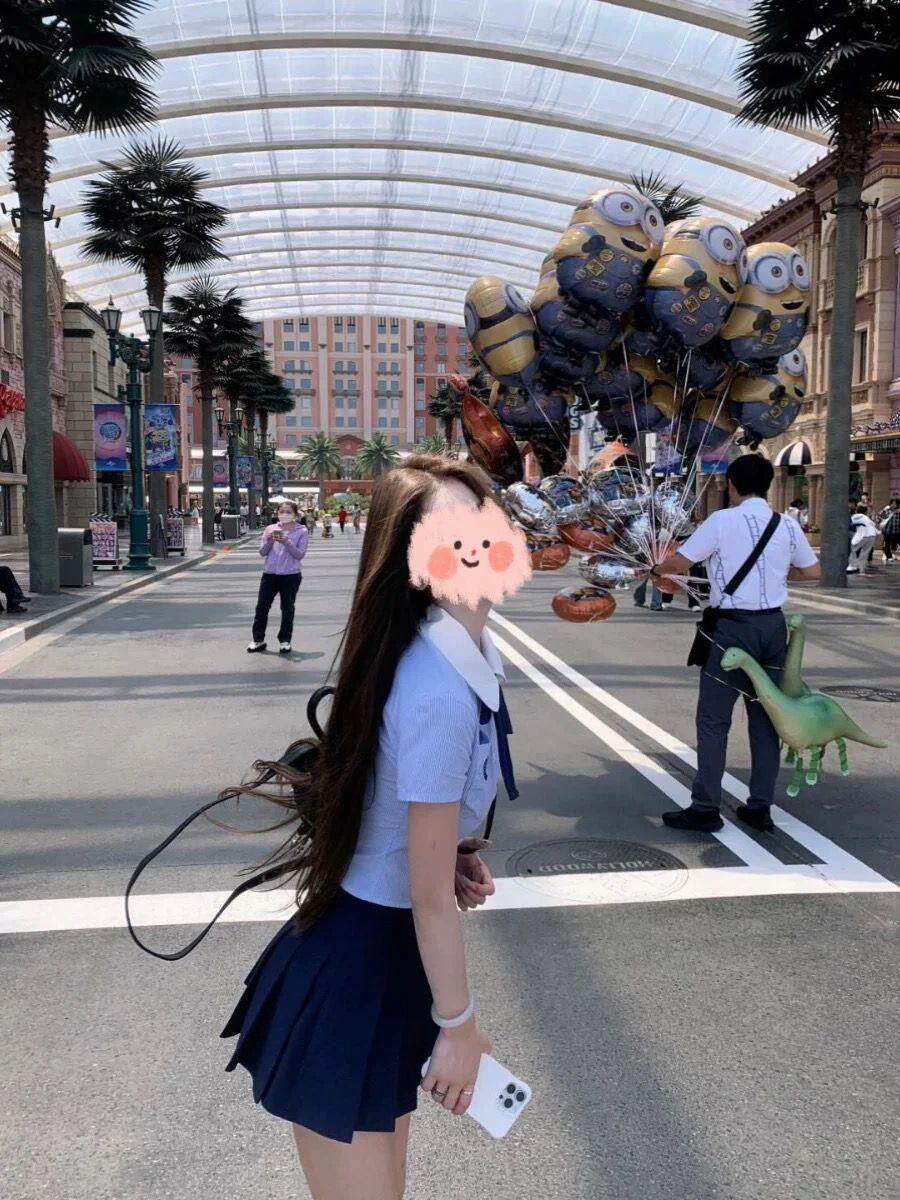 jk制服加工定制 蓝色学院风衬衫百褶裙套装女高级感jk上衣短裙两件套夏季2024新款