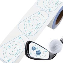 Golf Impact Tape Clubs Labels 200pcs Oversized Training Aid