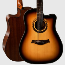 Spruce Sapele 41-inch folk guitar Beginner cutaway mid-range acoustic guitar Adult musical instrument jita manufacturer