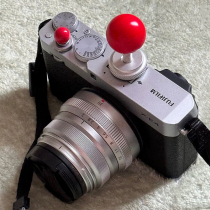 Camera hot shoe cover red ball 3 Canon decorative gadgets Sony Olympus 50 Fuji 5xs20xt30 second generation