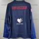 Croatia Long-Sleeve Half-Zip Training Jersey 2023 Season Plain Team Captain Long-Sleeve Football Jersey Without Fleece Pullover