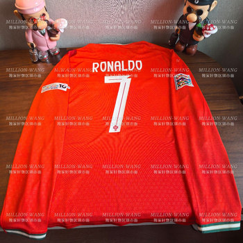 Portuguese Portugal2025 Main Court Ball Long and Short-Sleeved Jersey European Union Ronaldo Pepe Team Group Purchase DIY