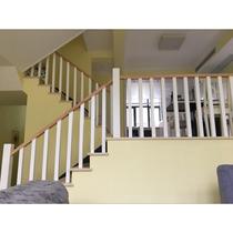 Solid wood stair handrail column guardrail wooden railing wooden stair railing fence column home interior simple modern