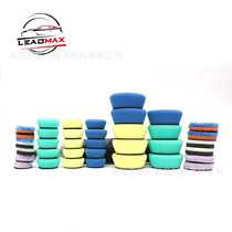 36-piece set 1 2-inch detail polishing wheel sponge disc DA wool disc wax collection disc car small area polishing set