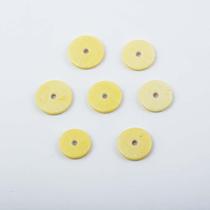 Yellow flute leather pad special leather pad for flute yellow flute leather pad 16 pieces direct sale of flute accessories