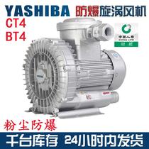 Asiaba explosion-proof vortex fan BT4 high-pressure blower CT4 dust explosion-proof vortex air pump mine negative pressure